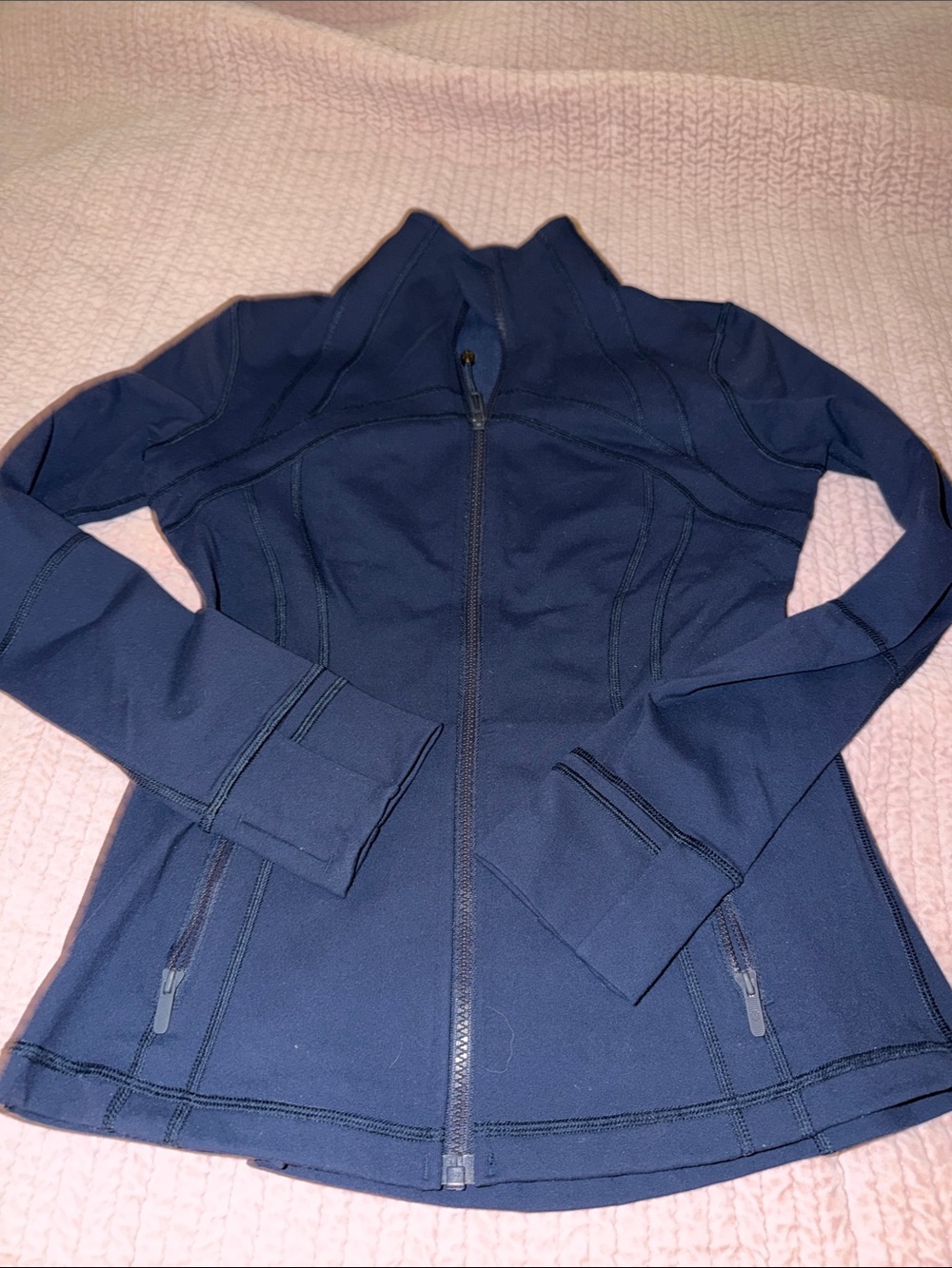 lululemon athletica Navy Full-Zip Utility Jacket